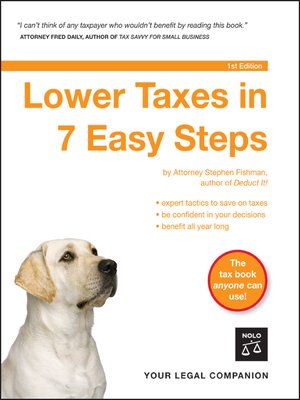 cover image of Lower Taxes in 7 Easy Steps